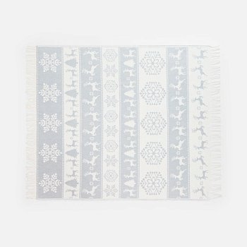 Плед «Скандинавия», серый