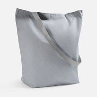 Шопер B5, серый с серыми ручками