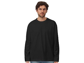 Лонгслив оверсайз Berlin унисекс, черный