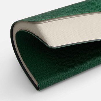 Ежедневник Lungo, недатированный, зеленый