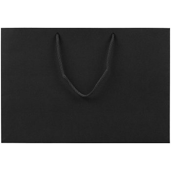 Пакет бумажный Ample Plus M, черный