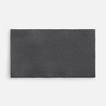 Лейбл тканевый Epsilon, M, темно-серый