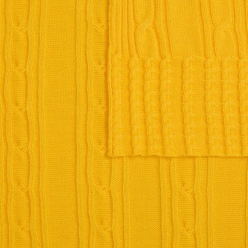 Плед Remitti, желтый