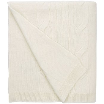 Плед Dantel, молочно-белый