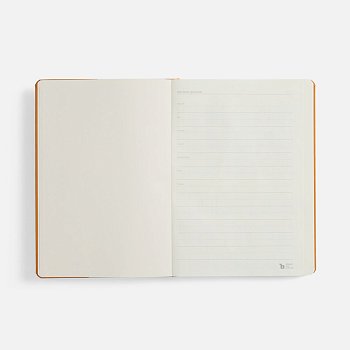 Ежедневник Urban Metal, недатированный, оранжевый