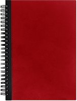 Ежедневник Notera Maxi, недатированный, красный