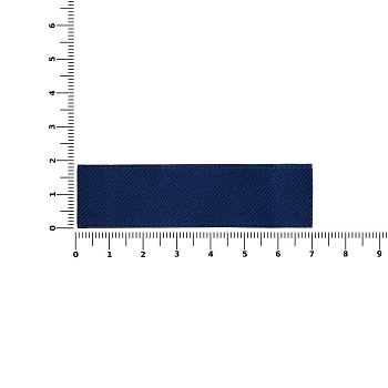 Лейбл тканевый Epsilon, S, темно-синий