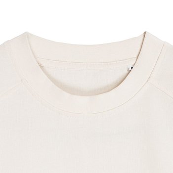 Футболка оверсайз унисекс Sideline, молочно-белая