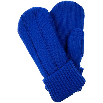 Варежки Knit Beat, синие