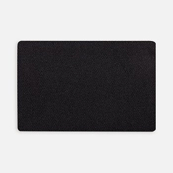 Наклейка тканевая Lunga, L, черная