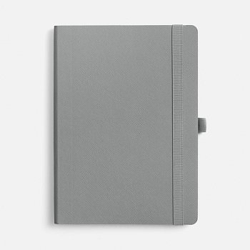 Ежедневник Peel Flex, недатированный, серый