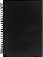 Ежедневник Notera Maxi, недатированный, черный