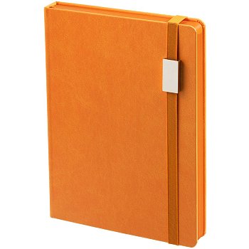 Ежедневник New Factor Metal, оранжевый