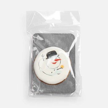 Печенье имбирное «Снеговик»