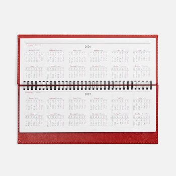 Планинг Faro, датированный, красный