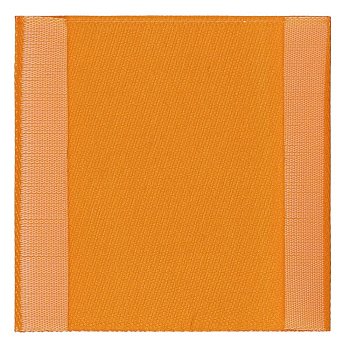 Лейбл тканевый Epsilon, L, оранжевый