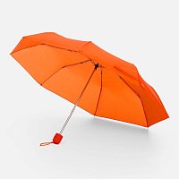 Зонт складной Basic, оранжевый
