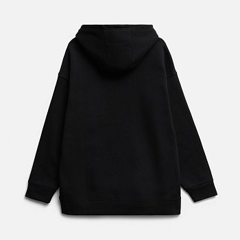 Худи оверсайз унисекс Snuggie, черное