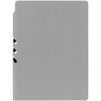 Ежедневник Flexpen Shall, недатированный, серый