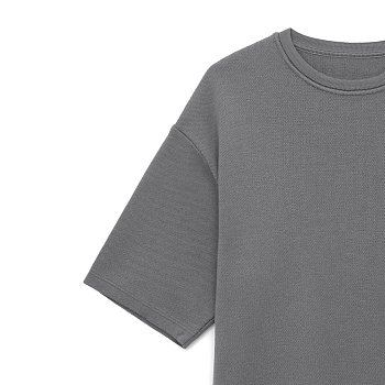 Джемпер с коротким рукавом Siluetti Volumica, серый