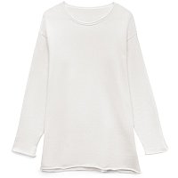 Лонгслив унисекс Siluetti Fuori, молочно-белый