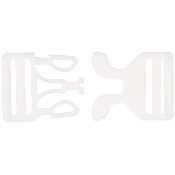 Застежка-пряжка Fibbia, белая