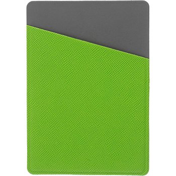 Картхолдер Dual, серо-зеленый