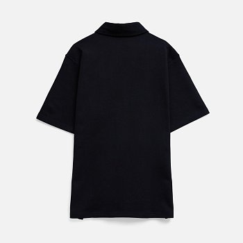 Рубашка поло унисекс Tiimi, черная