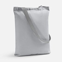 Шопер B4, серый с серыми ручками