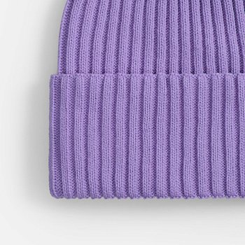 Шапка Yong, сиреневая