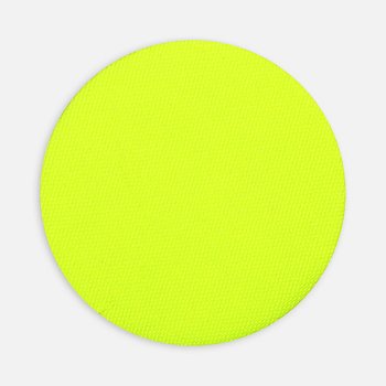 Наклейка тканевая Lunga Round, M, желтый неон