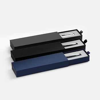 Ручка шариковая Bolt Soft Touch в футляре, белая