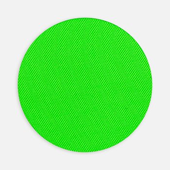 Наклейка тканевая Lunga Round, M, зеленый неон