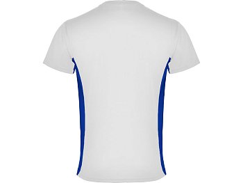 Спортивная футболка Tokyo мужская, белый/королевский синий