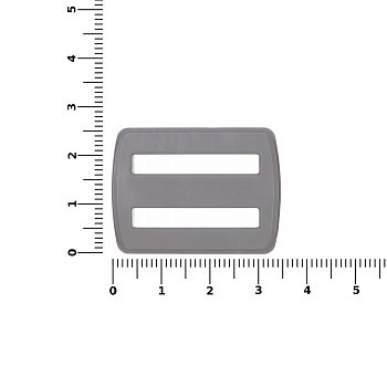 Пряжка — регулятор ремня Fermo, серая