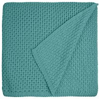 Плед Serenita, бирюзовый (тиффани)