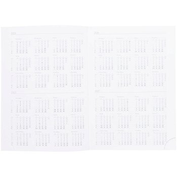 Ежедневник Favor Metal, недатированный, голубой