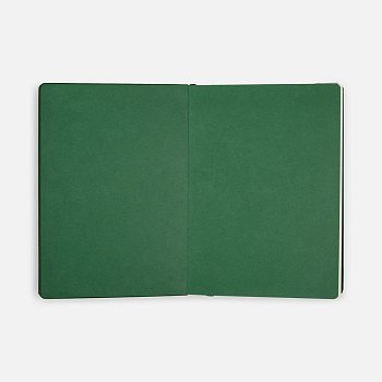 Ежедневник Shall, недатированный, зеленый