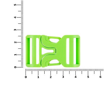 Застежка-пряжка Fibbia, зеленый неон