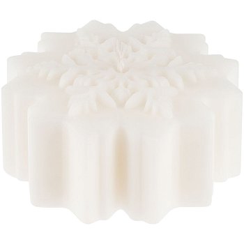 Свеча Snowflame 2, белая, 8 см