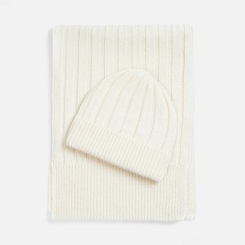 Шапка Bellish, белая (ванильная)