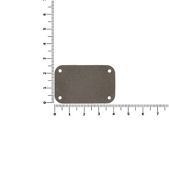 Лейбл Etha Nubuсk, S, серый