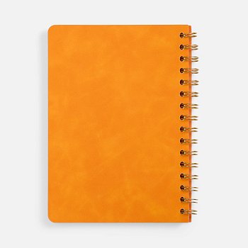 Ежедневник Spiral, недатированный, оранжевый