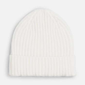 Шапка Laconi, молочно-белая