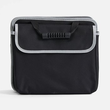 Органайзер в багажник с сумкой-холодильником Arranger, черный с серым