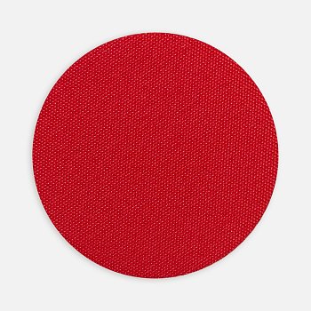Наклейка тканевая Lunga Round, M, красная