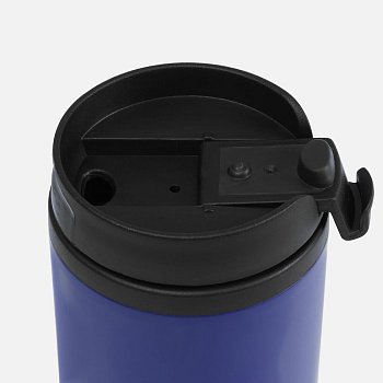 Термостакан Canella, синий матовый