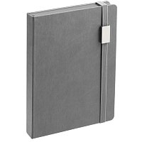 Ежедневник New Factor Metal, серый