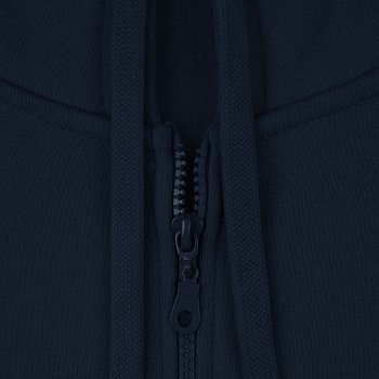 Толстовка на молнии с капюшоном Siverga Heavy 2.0, темно-синяя