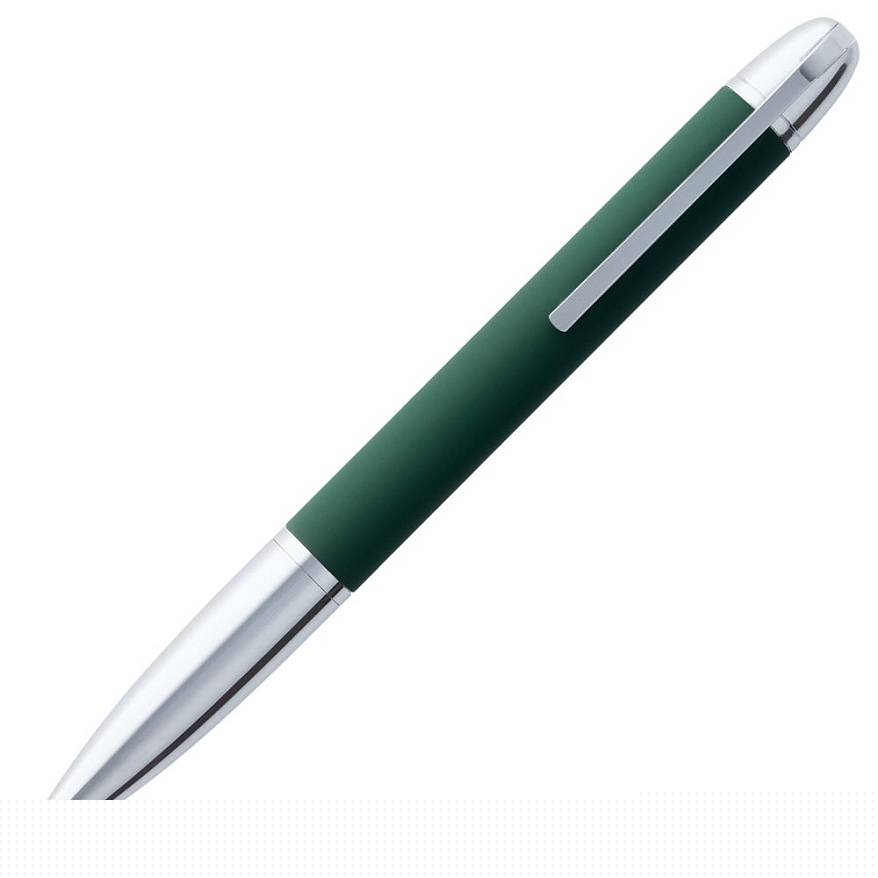 Ручка шариковая Arc Soft Touch, зеленая